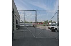 China Industry Used Galvanized Chain Link Fence With Gates Diamond Chain Link Fencing supplier