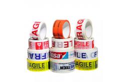 China Personalised Design White Printed BOPP Custom Logo Packaging Adhesive Tape supplier