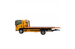 China Tow Truck Wrecker With 5T Towing Tonnage And Diesel Fuel Flatbed Towing Equipment supplier