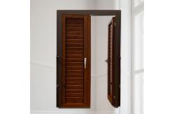China Crank Control  Aluminium Louvre Windows European Design External Louvres For Windows supplier
