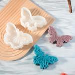 MHC Animal Butterfly Mold For Candles Wholesale , Large Unique 3d Candle Silicone Molds for sale