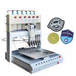 Dripping Silicon Keychain Pvc Rubber Logo Printing Machine 2m/s 10.5KW for sale