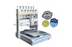 China Dripping Silicon Keychain Pvc Rubber Logo Printing Machine 2m/s 10.5KW supplier