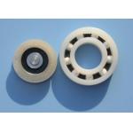 POM / PA66 High Precision Plastic Plain Bearings With Glass Stainless Balls for sale