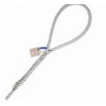 Fibre Core Hand Spliced Wire Rope Sling Assembly Galvanized Steel Material for sale