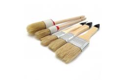 China High Elasticity Varnish Brushes Natural Bristle Pure Bristles Metal Ferrule supplier