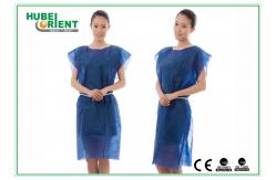 China Dust Prevention Disposable PP Nonwoven Isolation Gown Without Sleeves supplier