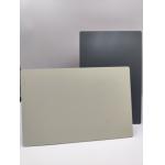 Composite ACP Plastic Sheet 0.5mm Aluminum Layer Thickness Brushed Pvc Coating for sale