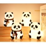 Silicone Panda Led Table Night Light energy saving CE ROHS certificate for sale