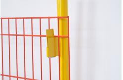 China Construction Building Edge Guard Barrier System Powder Coated 1.2m Height supplier