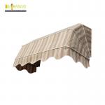 Aluminium Retractable Window Awning Manual Sun Shade Canopy for sale
