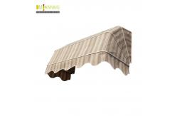 China Aluminium Retractable Window Awning Manual Sun Shade Canopy supplier