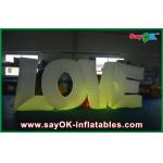Romantic Lighting Inflatable Stage Commercial For Engaging Party for sale