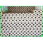 Plain White 60gsm 70gsm Matte Inkjet Plotter Pattern Paper Roll For Cutting Room for sale