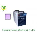 395nm Water Cooled LED UV Adhesive Curing Systems , 100x100mm UV LED Area Curing System for sale