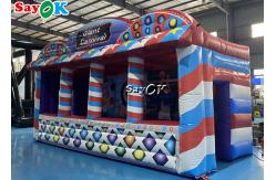 China Carnival Party Tarpaulin Inflatable Air Tent Four In One Game supplier