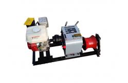 China 8 Ton Gas Engine Powered Winch Cable Pulling Winches For Tower Erection supplier
