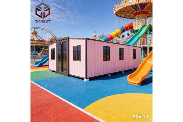 Fireproof 40ft Expandable Container Home with 72 Square Meters of Customizable Living Space