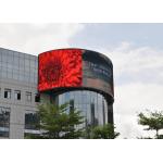 P8 Outdoor Waterproof Mounted Wall Curve Flexible Video Advertising Led Display Screen for sale