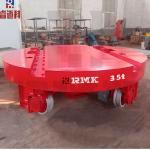 25 Ton Industrial Casting Mold Molten Steel Pallet Motorized Railway Turntable for sale