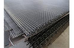 China High Carbon Steel Crimped Woven Vibrating Screen Mesh For Mine Coal Quarry supplier