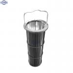 Customized wedge wire water filter well screen pipe Fecal sludge dehydrator screen bucket solid liquid separator screen for sale