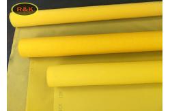 China 70T 80T 90T 200 Screen Printing Mesh Roll , Polyester Mesh Screen Acid Resistance supplier