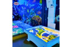 China Interactive AR Sandbox Table with Real-Time Terrain and Learning Games supplier