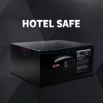 Anti Theft Commercial Solid Steel Digital Lock Hotel Safe Box For Security H200 for sale