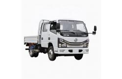 China Dongfeng Double Row Cargo Transport Truck With Fence Plate Style supplier