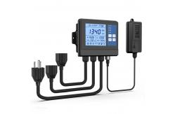 China OEM Realtime Display Greenhouse Climate Controller Planting Control CO2 PPM Fan supplier