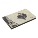 Golden Straw Paper Empty Eyeshadow Palette 8 Colors Recyclable For Cosmetics for sale