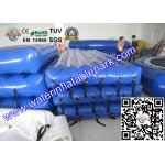 Beach Inflatable Water Park Play Mat / PVC Inflatable Floating Water Mattress