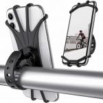 360 Rotation Universal Motorbike Phone Mounts Adjustable Silicone 35g for sale