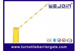 China 0.6s Automatic Vehicle Barrier Gate AC 220V Bi - Direction Boom Holder Design supplier