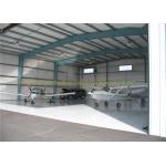GB JIS Steel Airplane Hangars Prefab Aircraft Hangars Q235B Q345B for sale