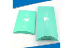 China Pillow Box Hair Extension Paper Box With Printed Logo , Custom Service Provided supplier