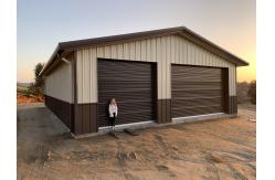 China Prefabricated Steel Structure Building Horse Riding Designs Metal Warehouse Shed supplier