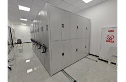 China Steel Electric Mobile Racking 500kg/level-2000kg/level Automated Warehouse Racking System supplier
