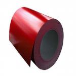 0.48mm Thickness Red Prepainted Galvalume Steel Coil For Roofing G550 AZ120 for sale