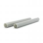 Profiled Extrusion ABS Pipe High Temp Resistance Flexible Wire Conduit for sale