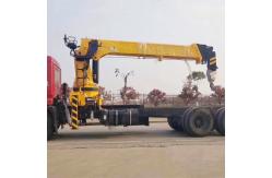 China CAMC Engine Small Telescopic Truck Mounted Crane With Bearing Support supplier