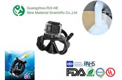 China Two Component LSR Liquid Silicone Rubber Good Rebound Property For Silk Screen supplier