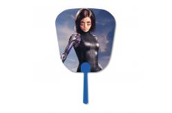 China 16x17cm Hand Fan 3D Lenticular Printing Service 3D Deep For Summer Season supplier