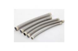 China AN4 AISI304 Braided Ptfe PTFE Hose For High Temperature Fluid supplier