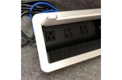 China Custom Plastic USB 3.0 Desktop Power Socket US Standard For Residential supplier