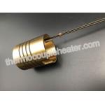 Hot Runner Brass Coil Heaters 230V 350W With Thermocouple J PTFE Leads for sale