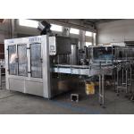 SS PET / Glass Bottle Carbonated Filling Machine , Liquid Packaging Equipment for sale