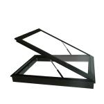 Rainproof Top Hung 2x2 Awning Window Aluminum For Casement for sale
