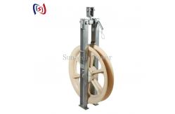 China Overhead Line Single Nylon Wheel Transmission Conductor Stringing Blocks supplier